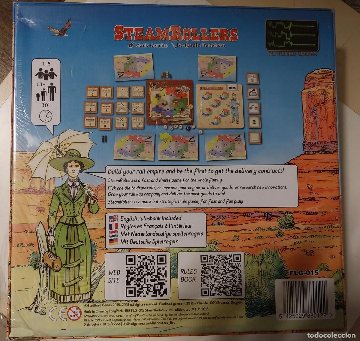 Juegos antiguos: steamrollers. mark gerrits - Foto 2