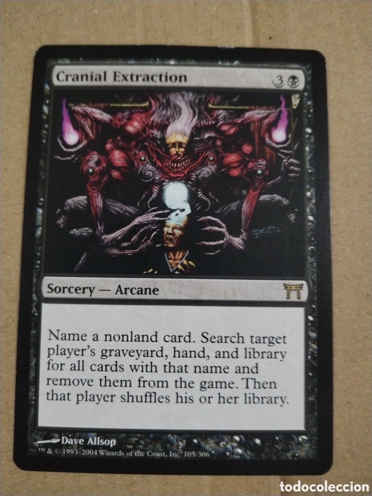 Juegos Antiguos: Extraccion craneana. Cranial Extraction. MAGIC THE GATHERING. MTG.