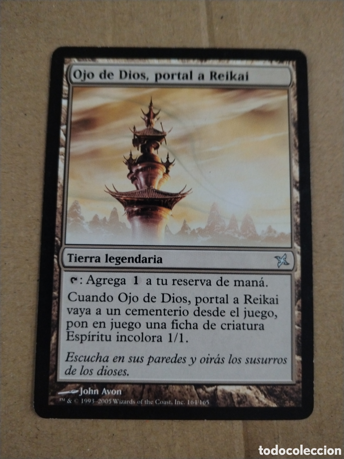 Juegos Antiguos: Ojo de Dios, portal a Reikai. MAGIC THE GATHERING. MTG.
