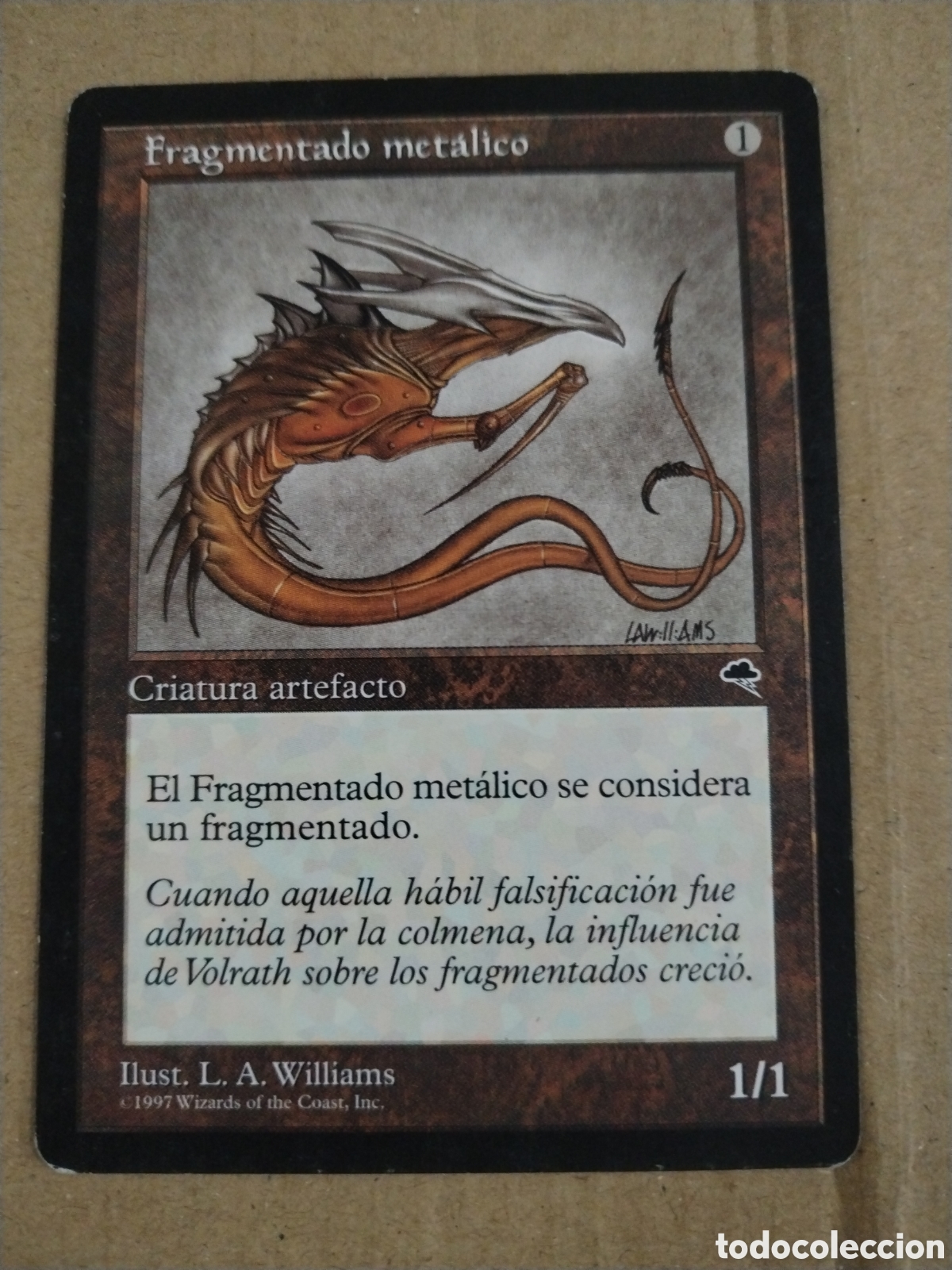 Juegos Antiguos: Fragmentado metalico. MAGIC THE GATHERING. MTG.