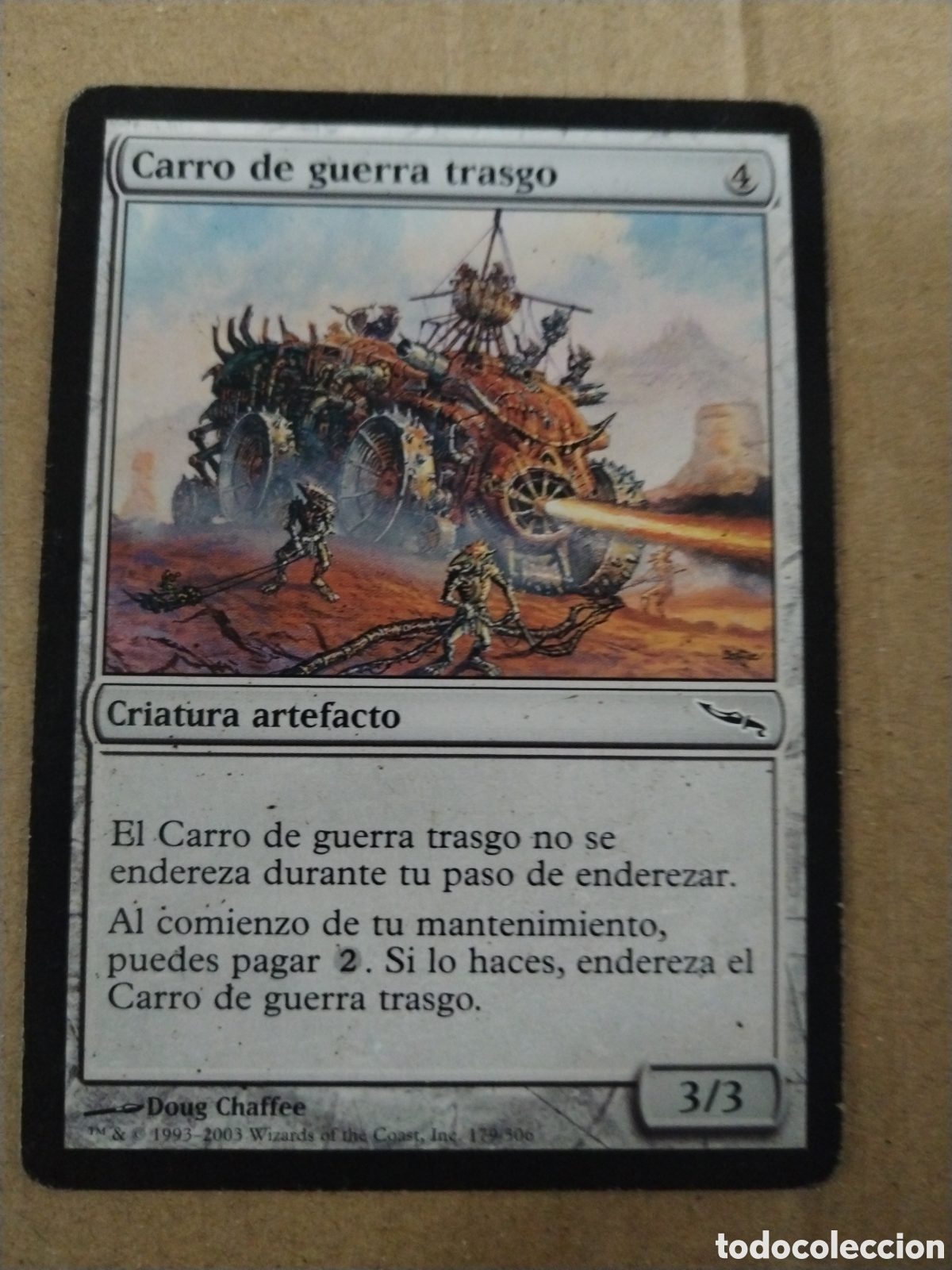 Juegos Antiguos: Carro de guerra trasgo. MAGIC THE GATHERING. MTG.