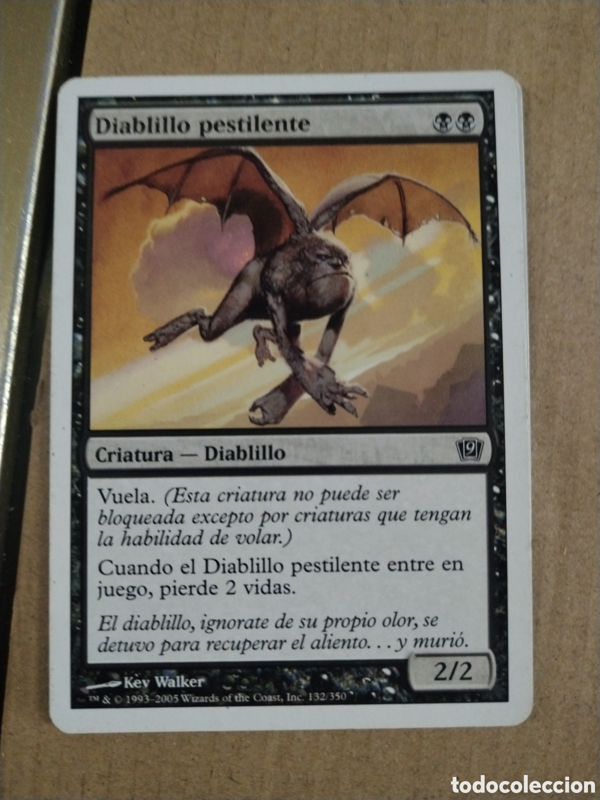 Juegos Antiguos: Diablillo pestilente. MAGIC THE GATHERING. MTG.