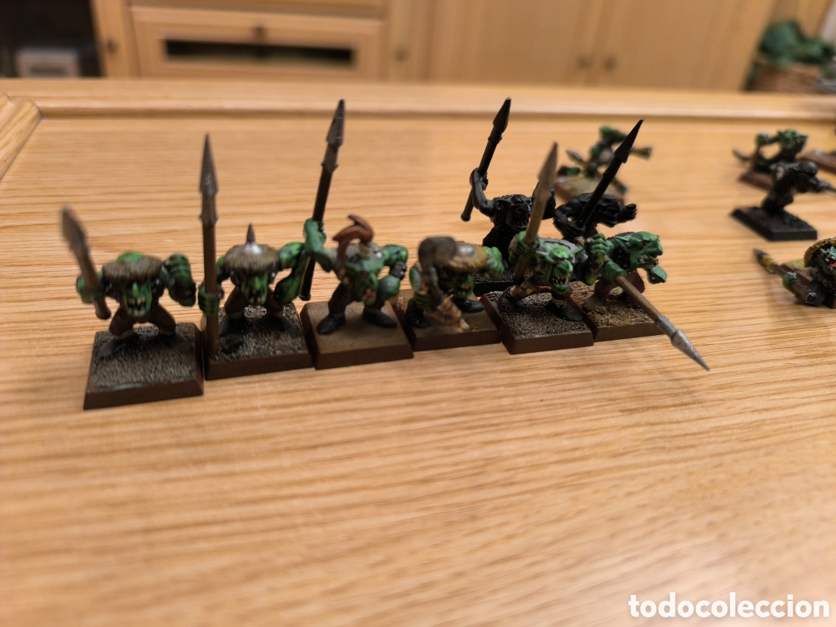 Juegos antiguos: Lote 20 Goblins Warhammer Fantasy 6&ordf; Ed. - Foto 4