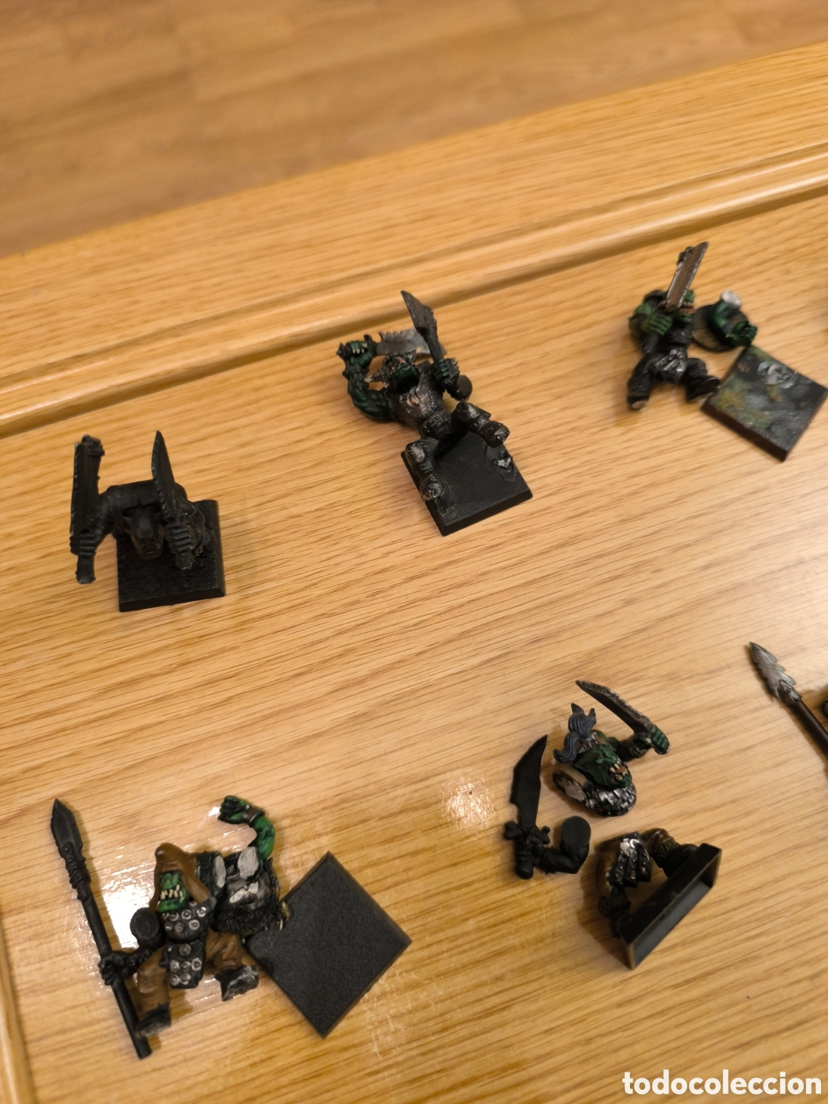 Juegos antiguos: Lote Orcos Warhammer 6&ordf; Edici&oacute;n incompleto - Foto 5
