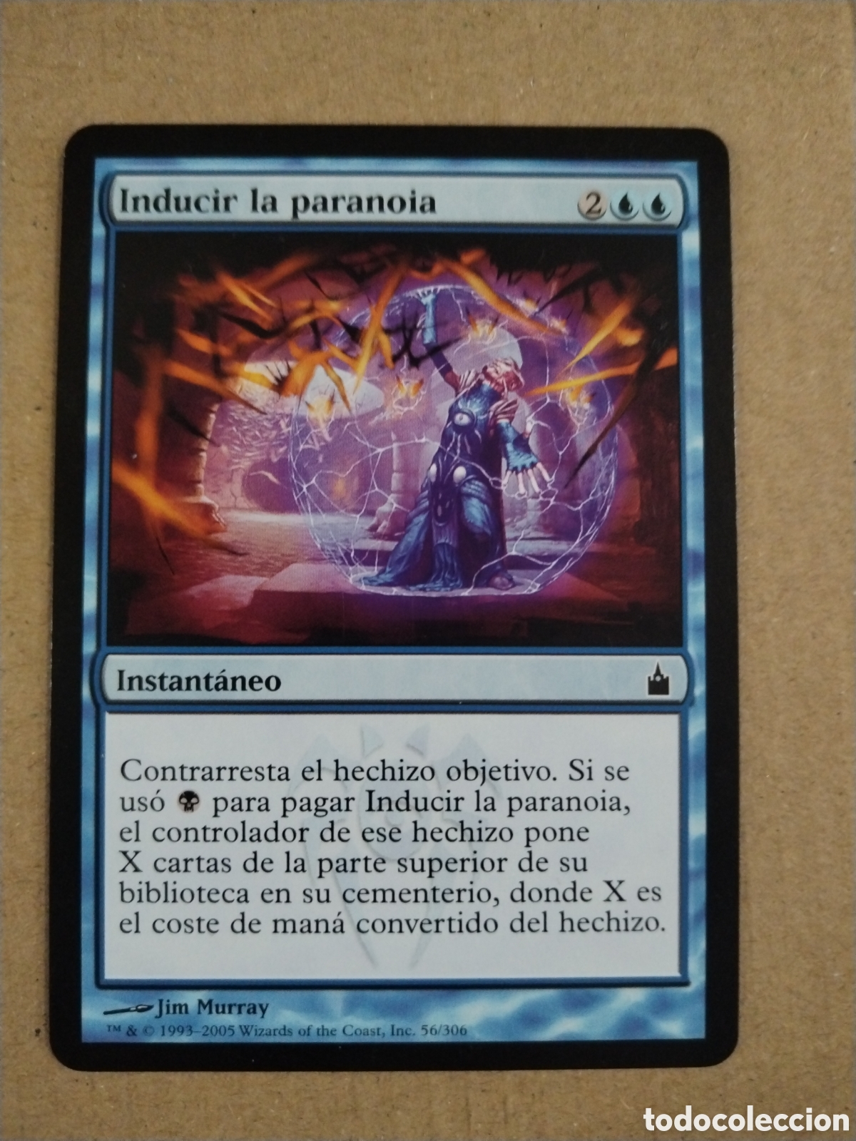 Juegos antiguos: inducir la paranoia. MAGIC THE GATHERING. MTG. - Foto 1