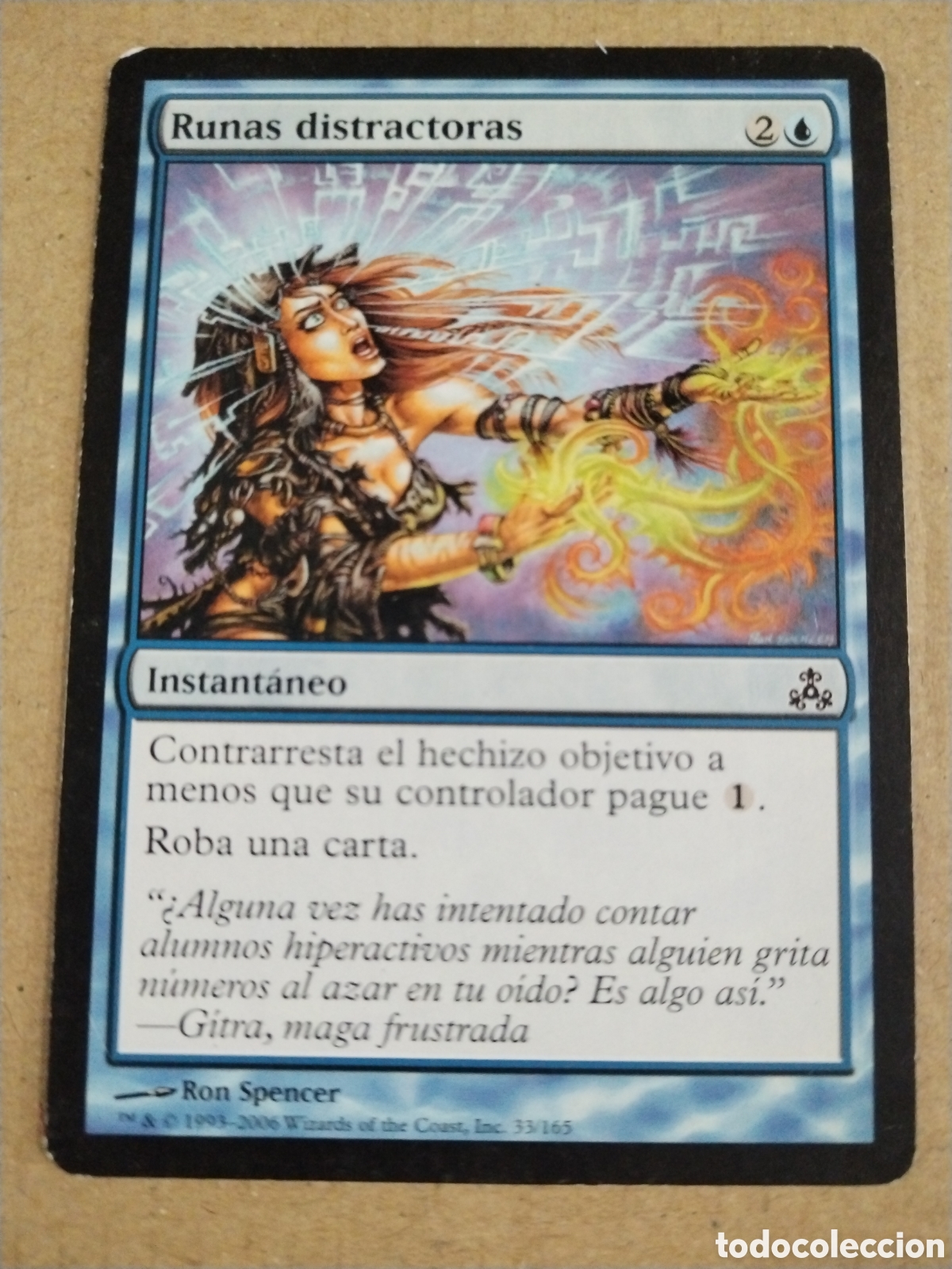 Juegos antiguos: Runas distractoras. MAGIC THE GATHERING. MTG. - Foto 1