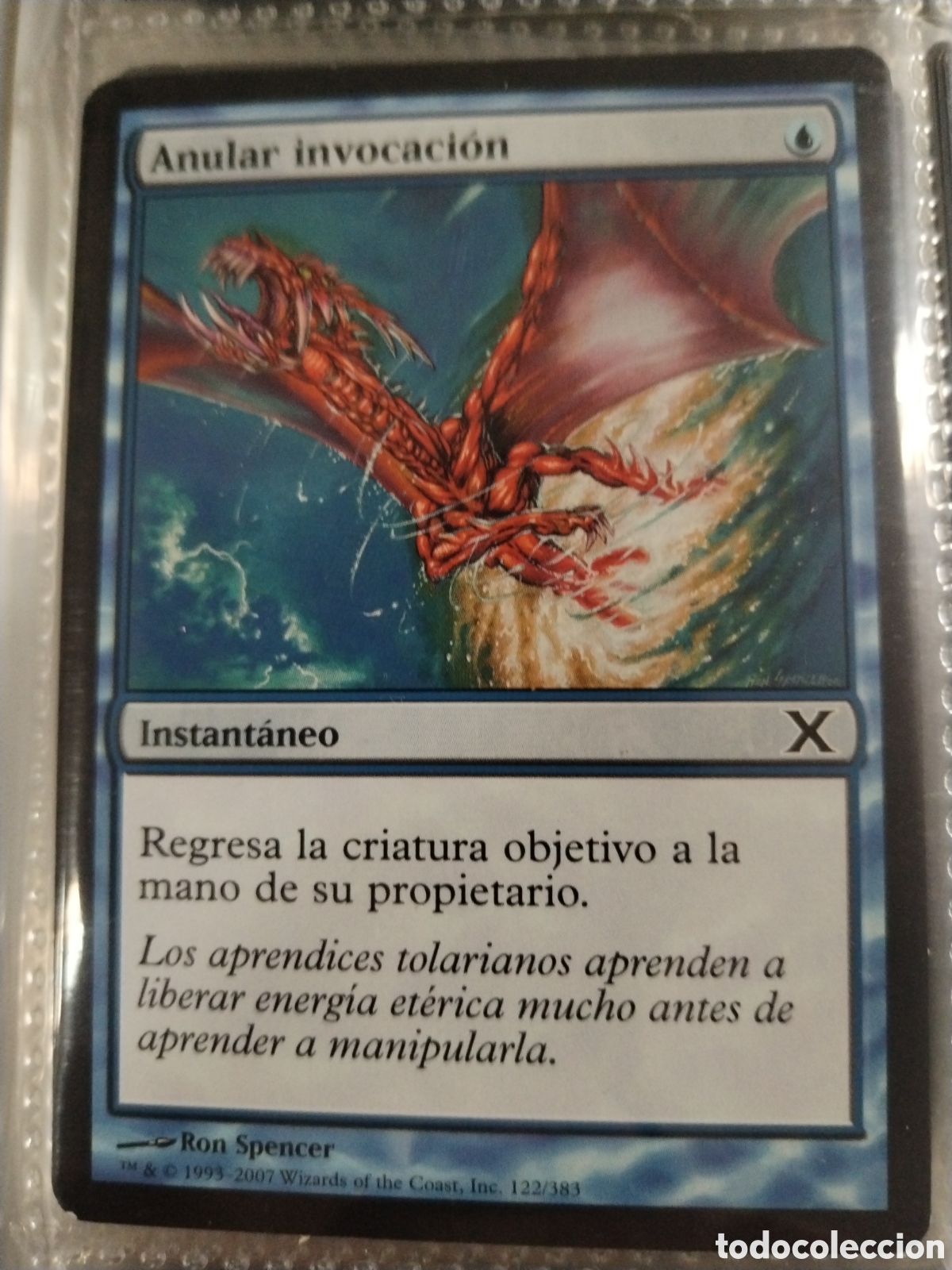 Alte Spiele: Anular invocacion. MAGIC THE GATHERING. MTG.