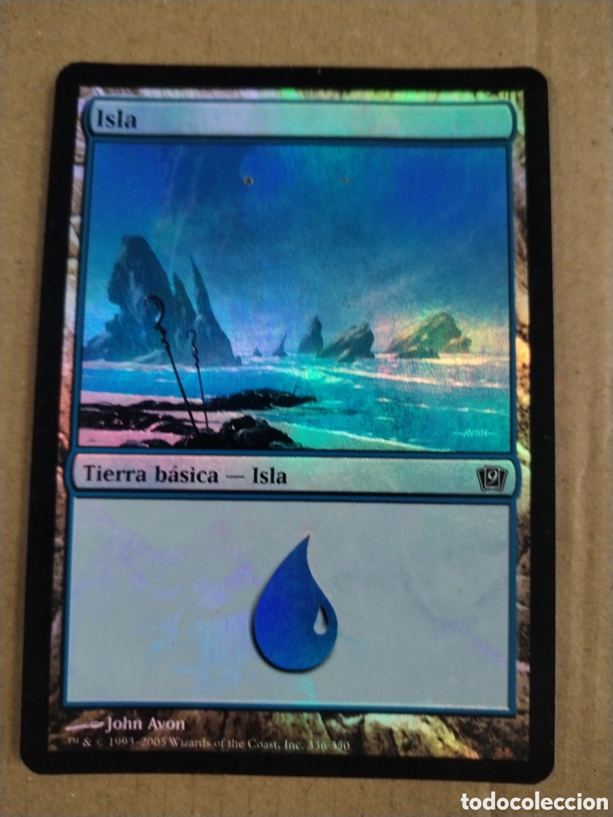 Juegos Antiguos: Isla foil. MAGIC THE GATHERING. MTG.