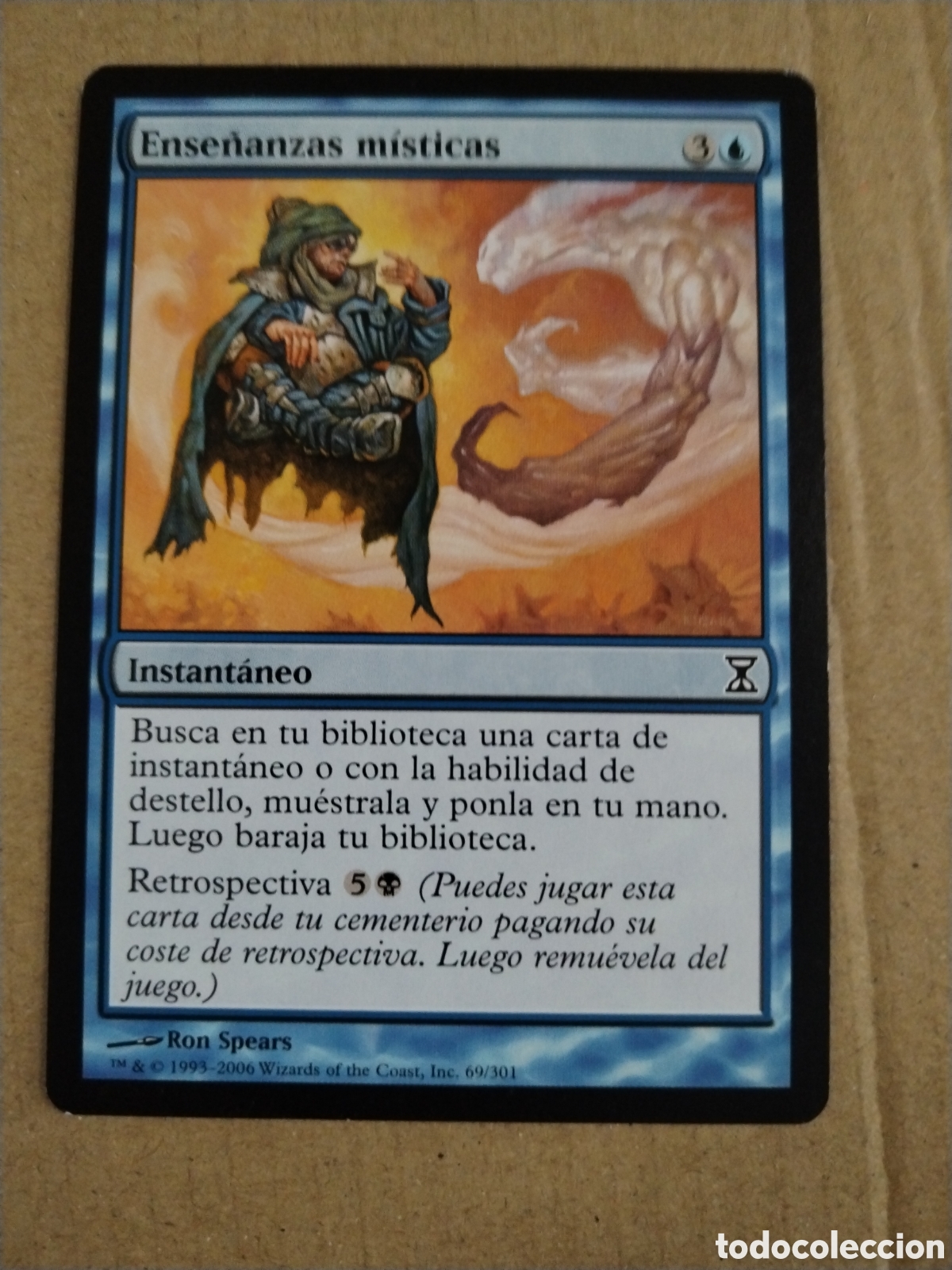 Juegos Antiguos: Ense&ntilde;anzas misticas. MAGIC THE GATHERING. MTG.