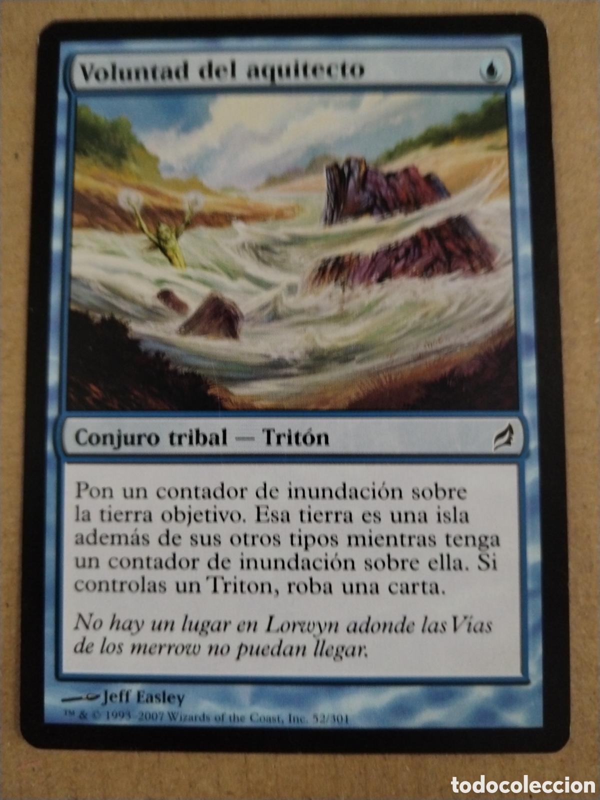 Juegos Antiguos: Voluntad del aquitecto. MAGIC THE GATHERING. MTG.