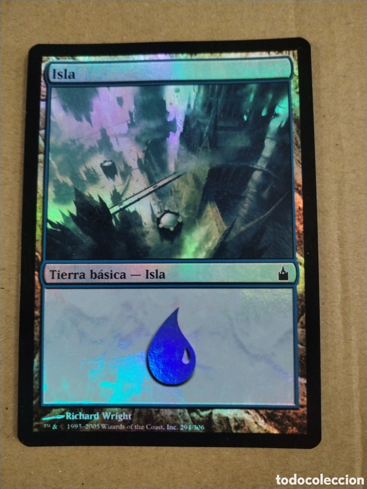 Juegos antiguos: Isla foil. MAGIC THE GATHERING. MTG. - Foto 1