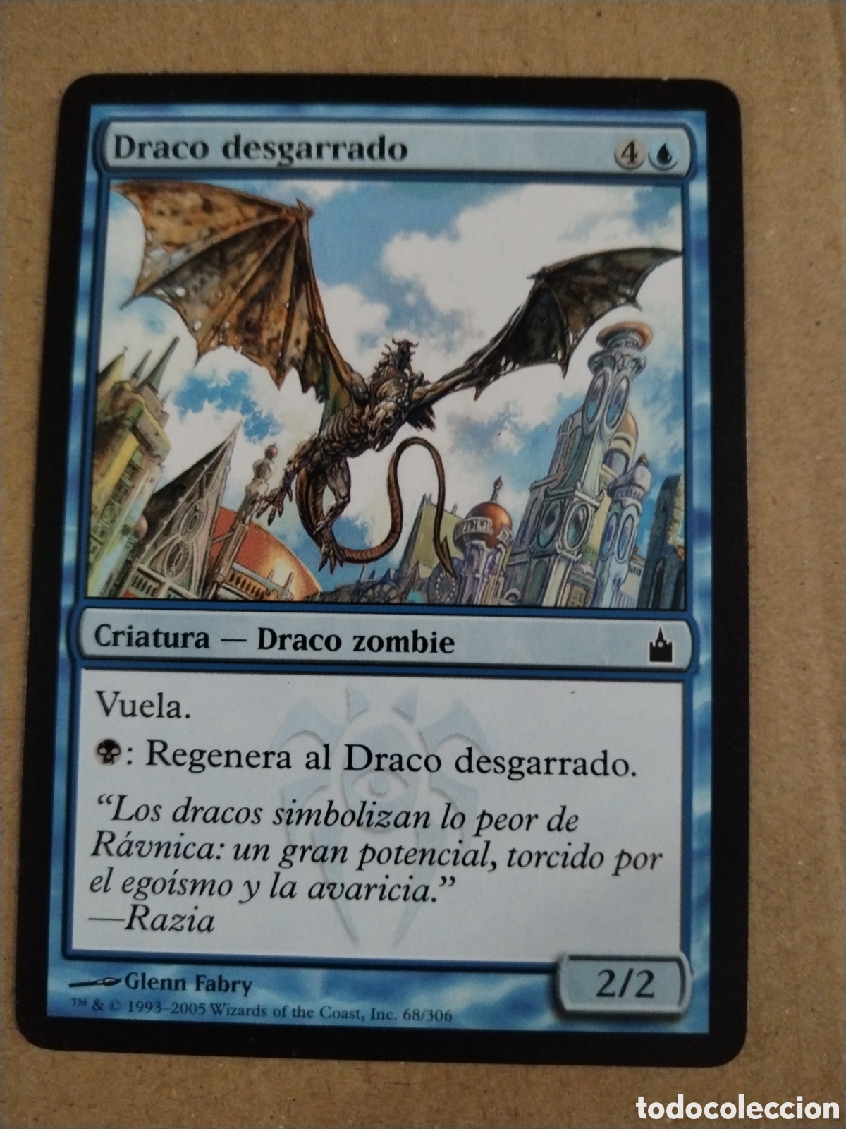 Juegos antiguos: Draco desgarrado. MAGIC THE GATHERING. MTG. - Foto 1