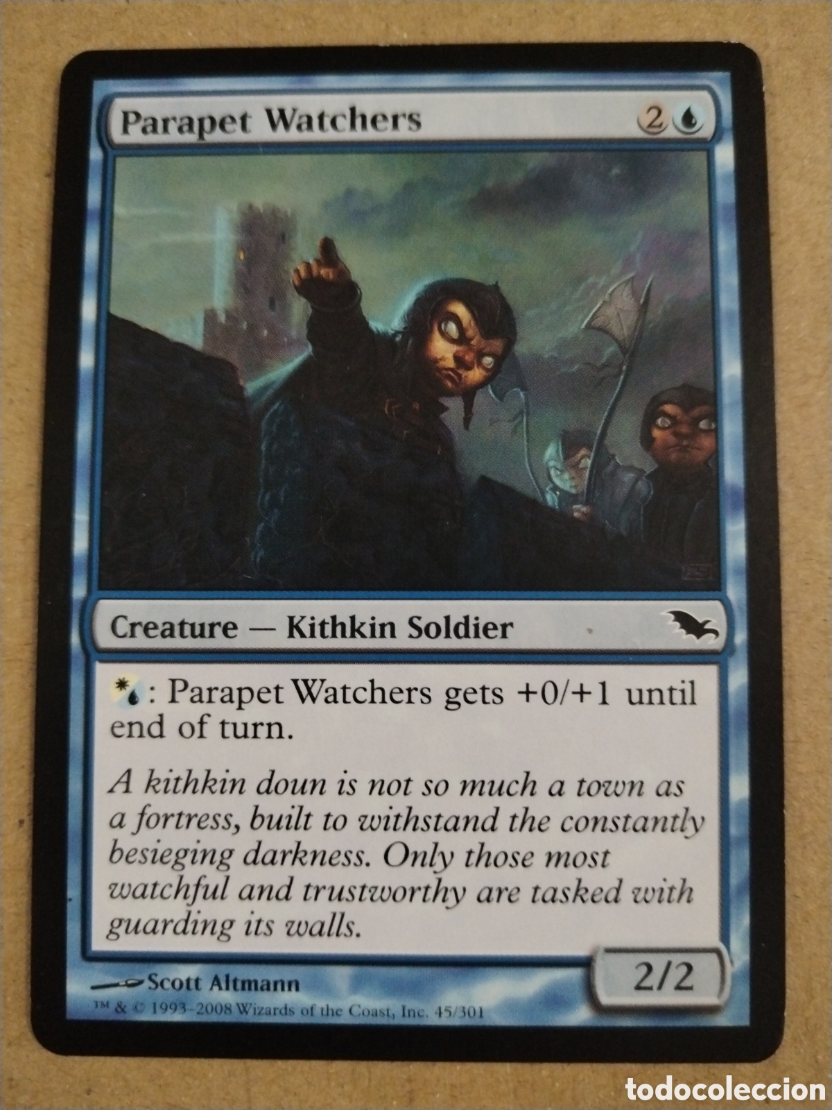 Juegos antiguos: Observadores del parapeto. MAGIC THE GATHERING. MTG. - Foto 1