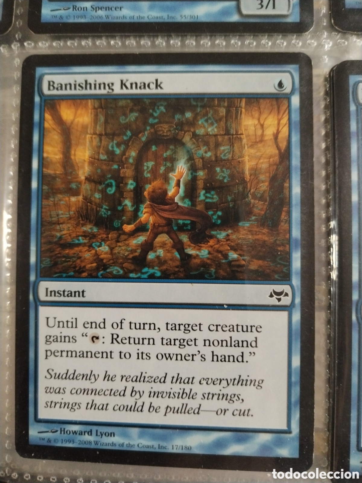 Juegos antiguos: Truco del destierro. MAGIC THE GATHERING. MTG. - Foto 1