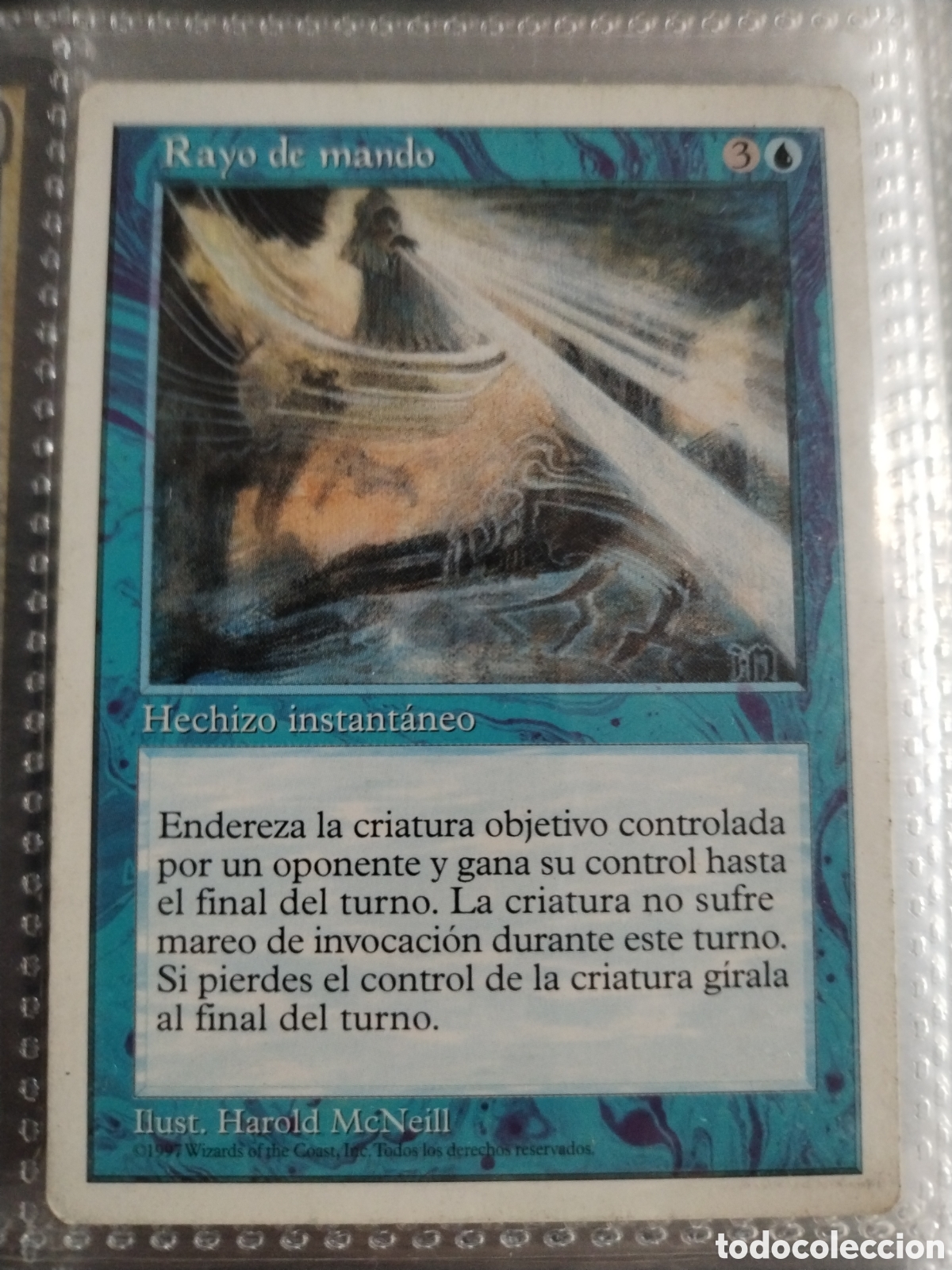 Juegos antiguos: Rayo de mando. MAGIC THE GATHERING. MTG. - Foto 1