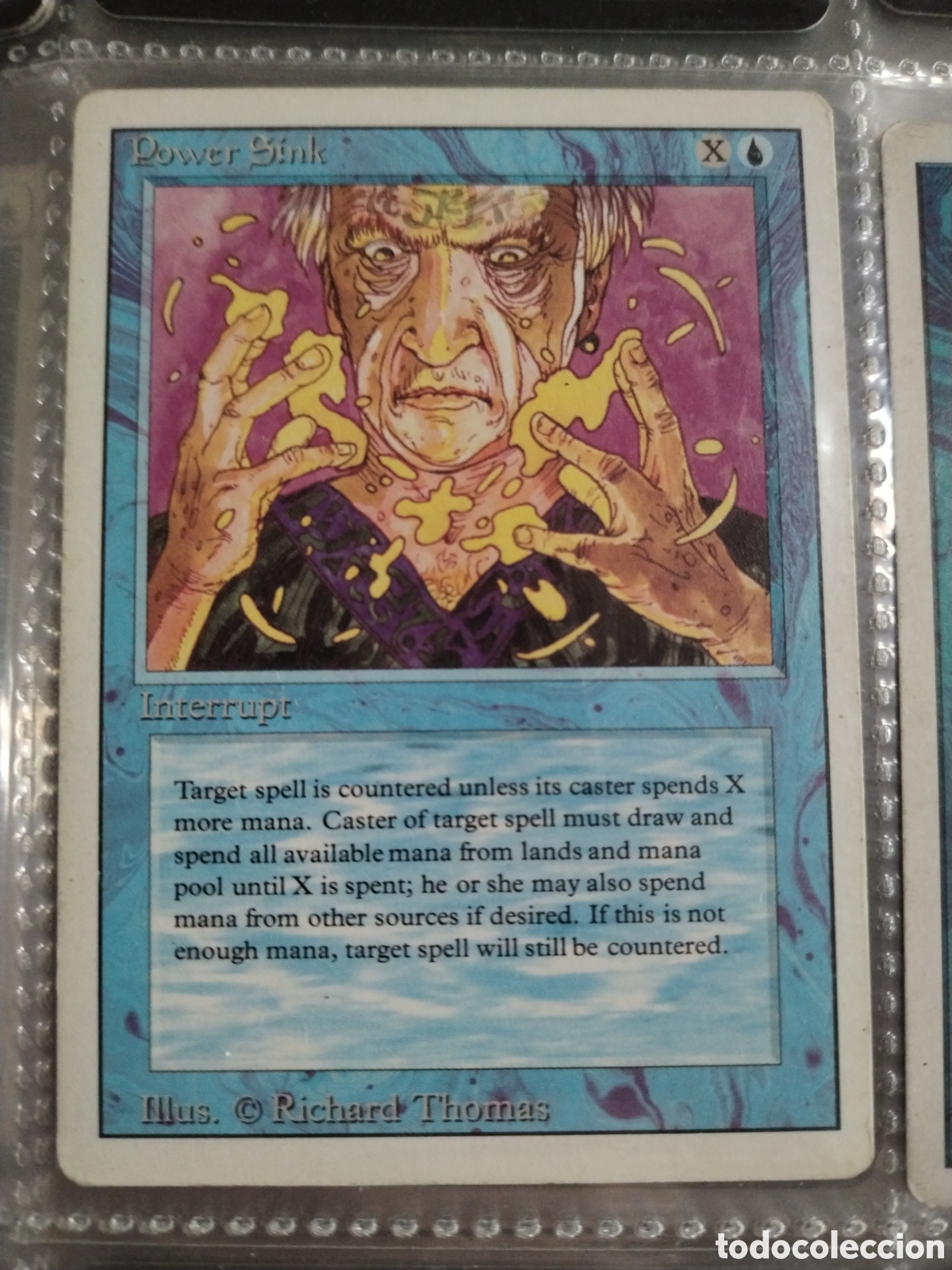 Juegos Antiguos: Sumidero de poder. MAGIC THE GATHERING. MTG.