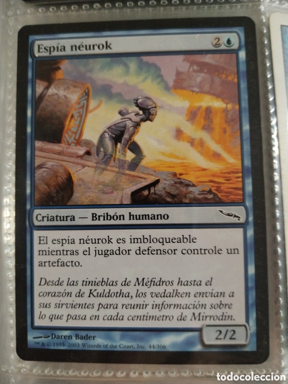 Juegos antiguos: Espia neurok. MAGIC THE GATHERING. MTG. - Foto 1