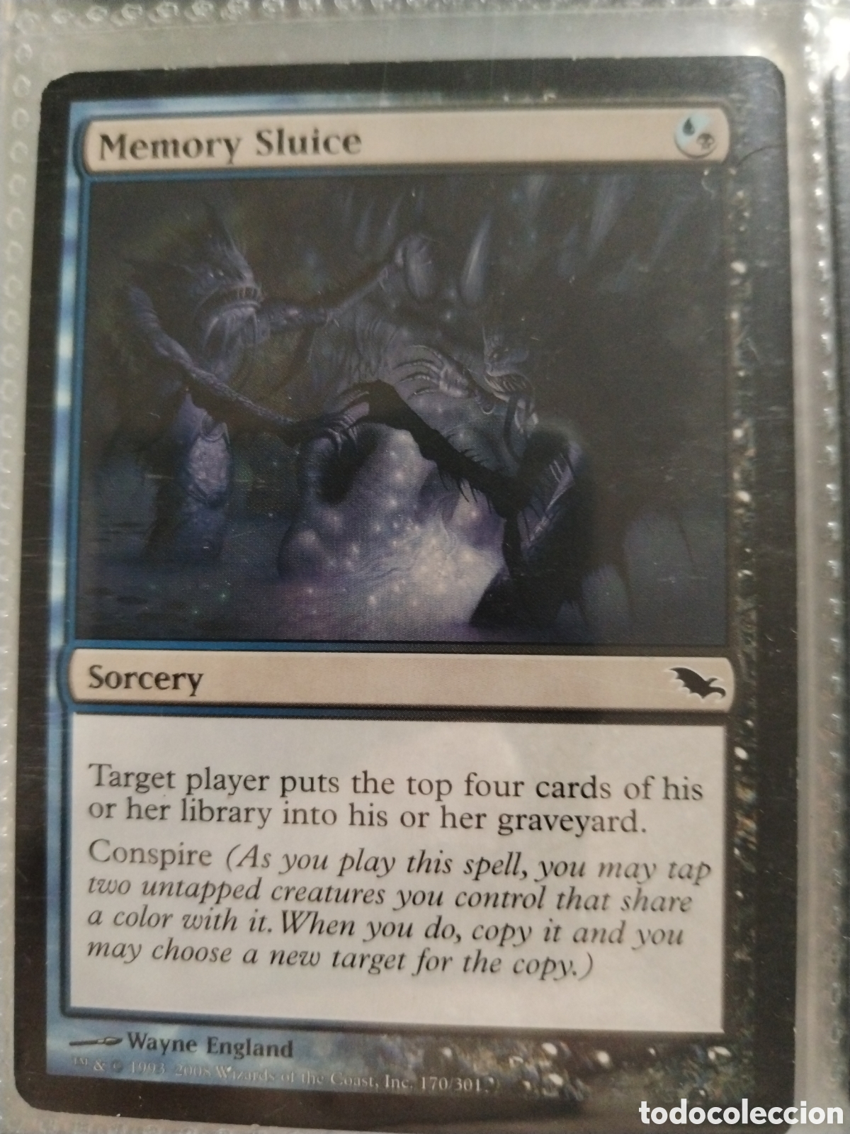 Juegos antiguos: Anegar la memoria. MAGIC THE GATHERING. MTG. - Foto 1