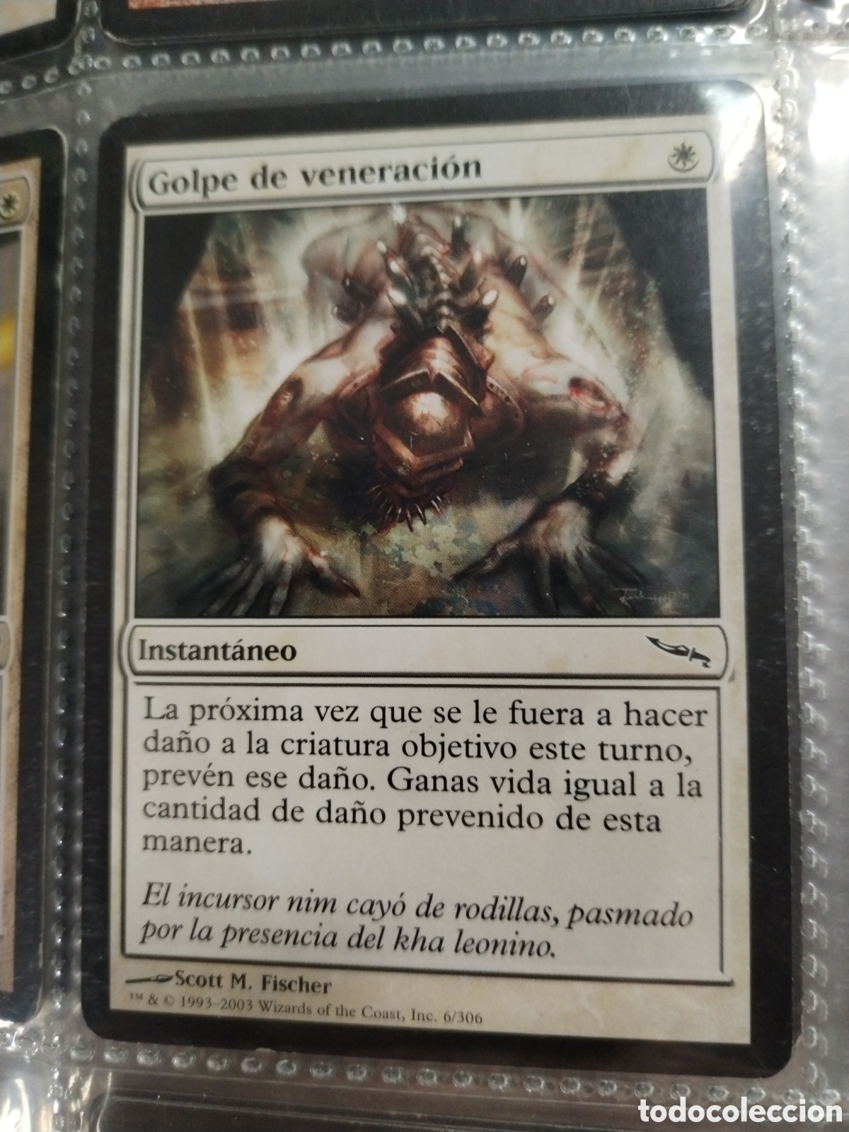 Juegos Antiguos: Golpe de veneracion. MAGIC THE GATHERING. MTG.