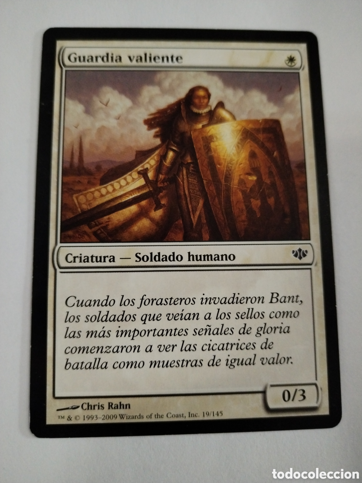Juegos antiguos: Guardia valiente. MAGIC THE GATHERING. MTG. - Foto 1