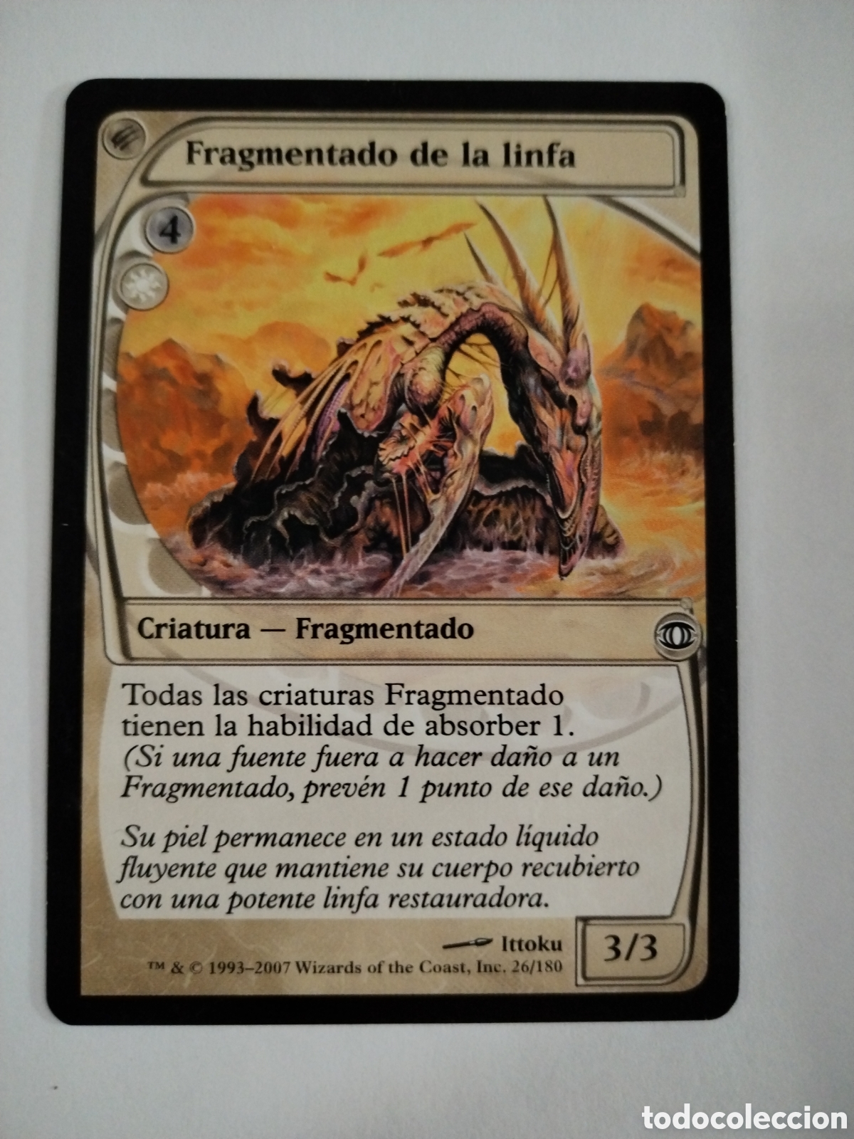 Juegos antiguos: Fragmentado de la linfa. MAGIC THE GATHERING. MTG. - Foto 1