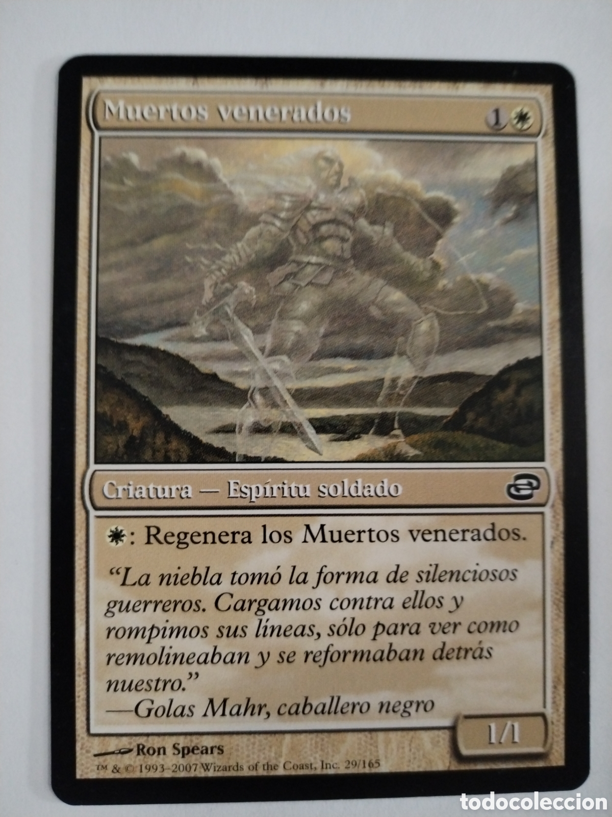 Juegos Antiguos: Muertos venerados. MAGIC THE GATHERING. MTG.