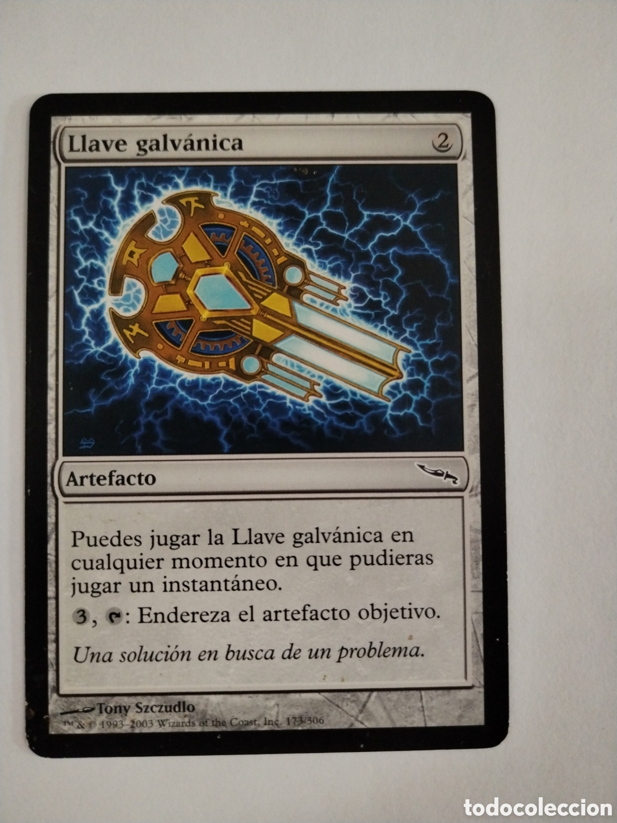 Juegos antiguos: Llave galvanica. MAGIC THE GATHERING. MTG. - Foto 1