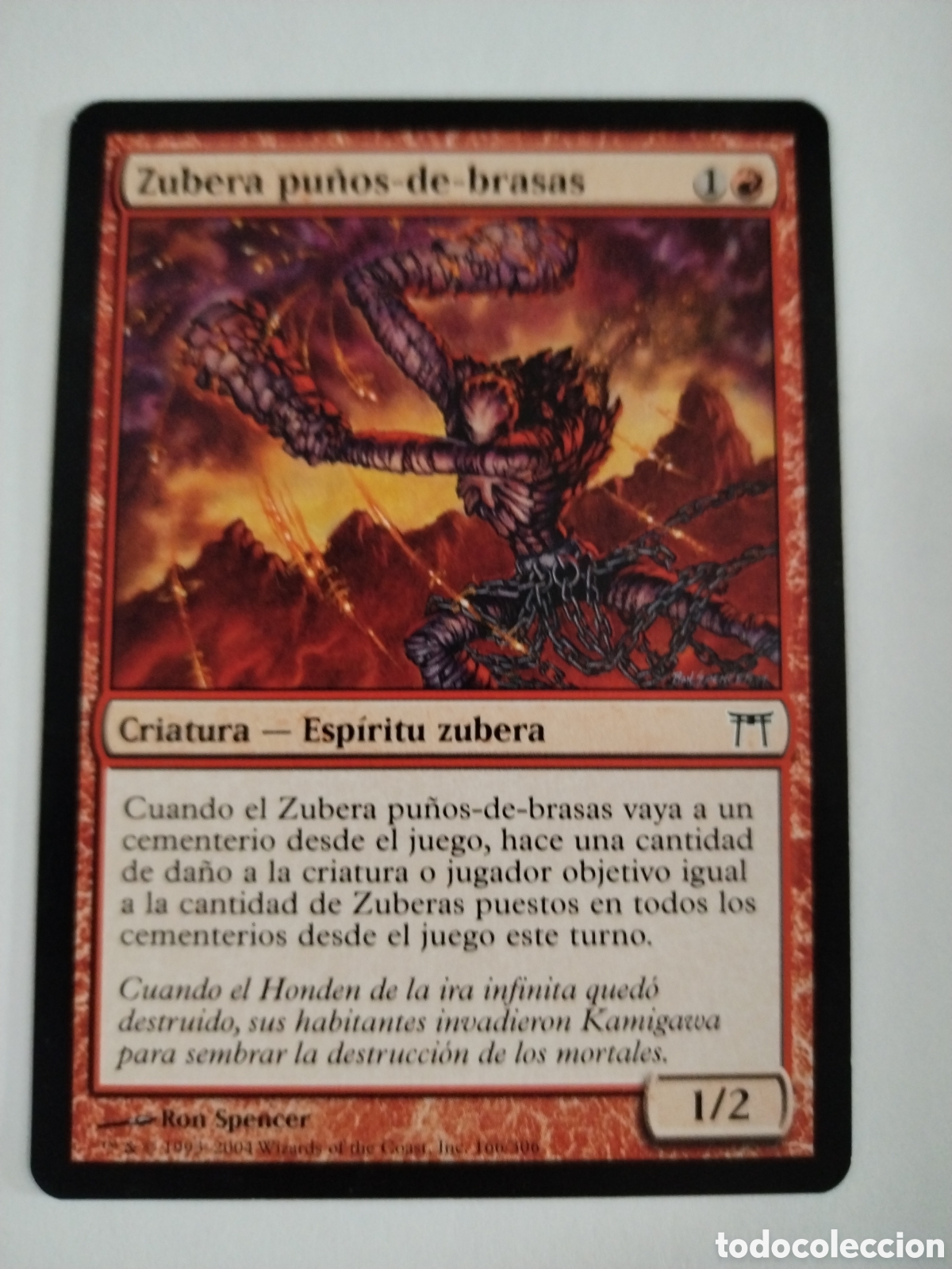 Juegos antiguos: Zubera pu&ntilde;os-de-brasas. MAGIC THE GATHERING. MTG. - Foto 1