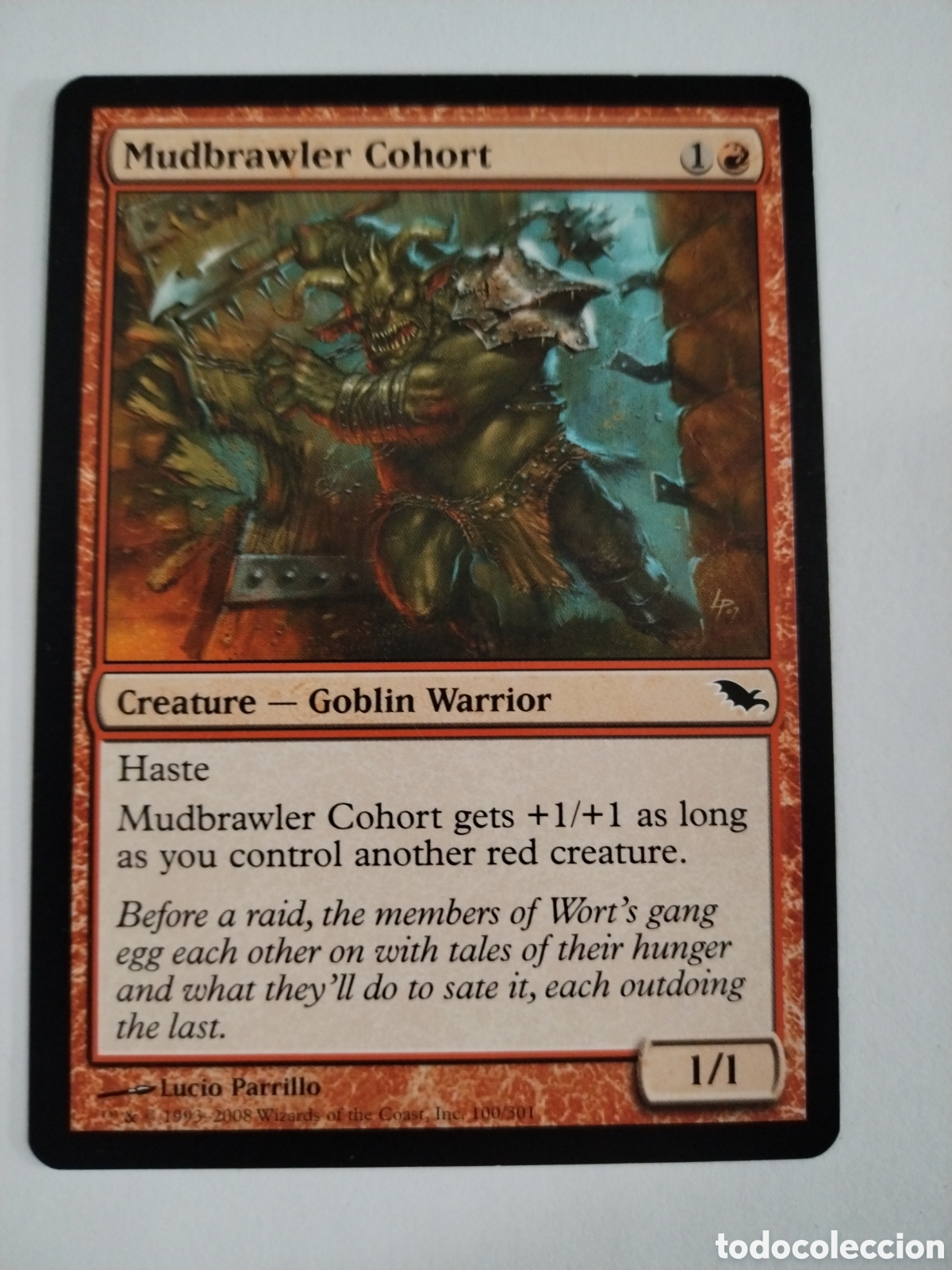 Juegos Antiguos: Cohorte de Alboroto Fangoso. MAGIC THE GATHERING. MTG.