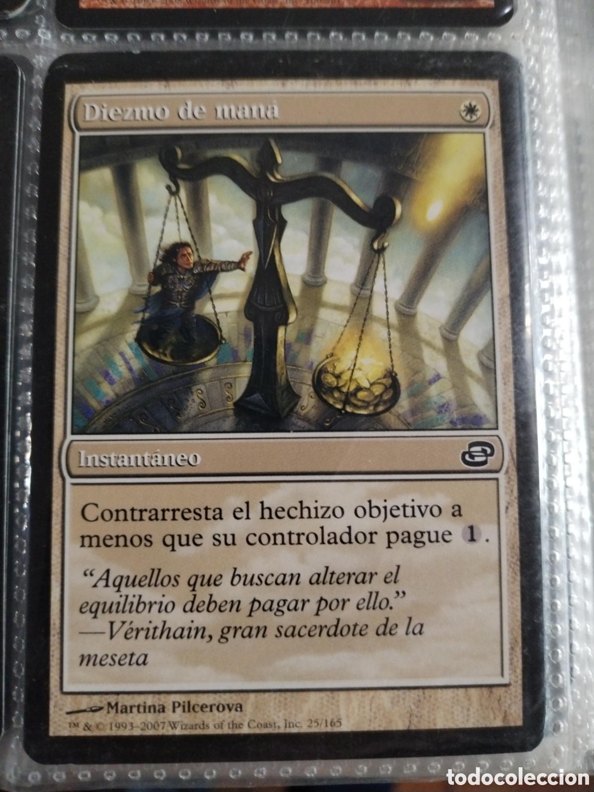 Juegos Antiguos: Diezmo de mana. MAGIC THE GATHERING. MTG.