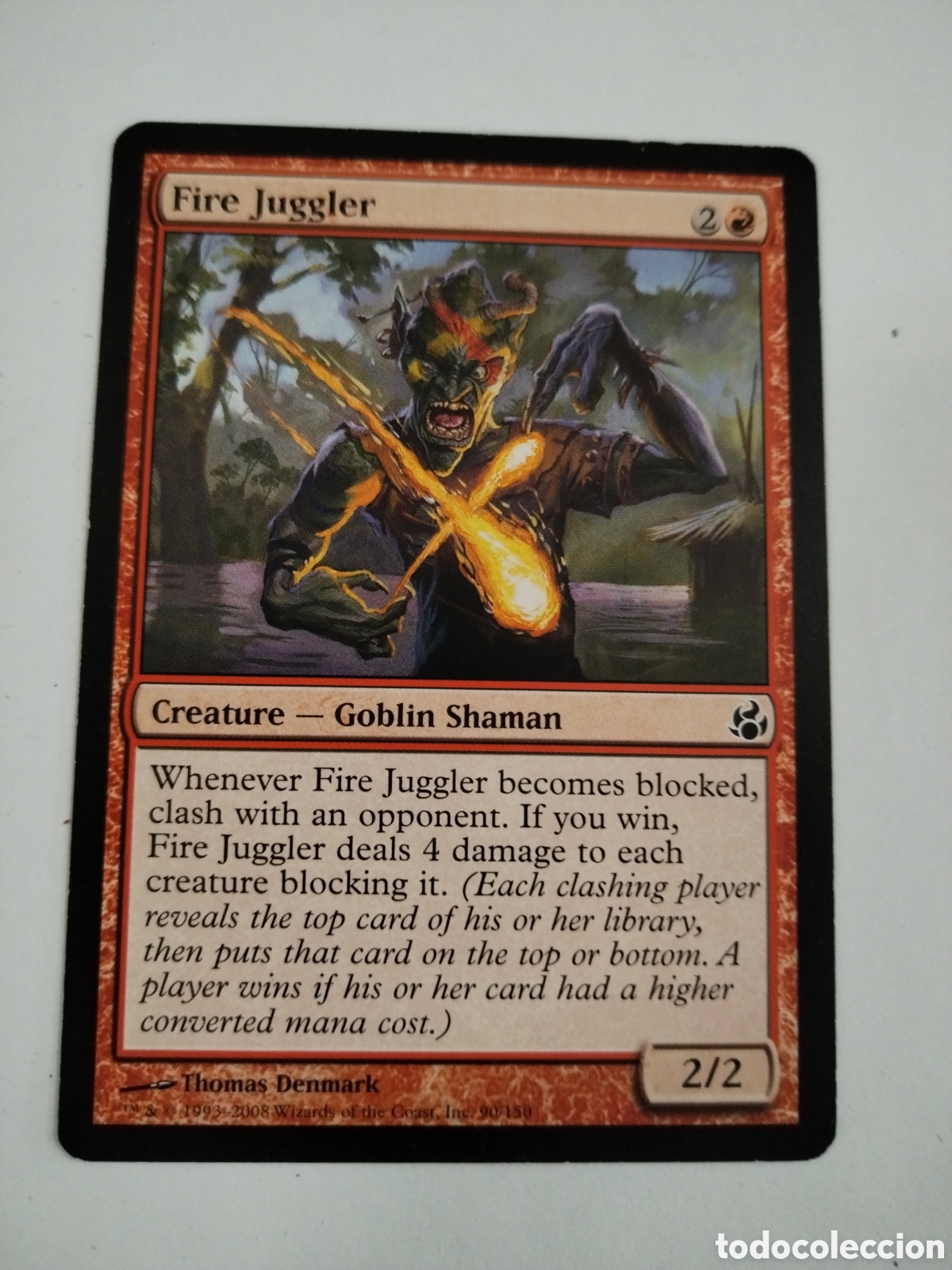Juegos Antiguos: Malabarista de fuego. MAGIC THE GATHERING. MTG.