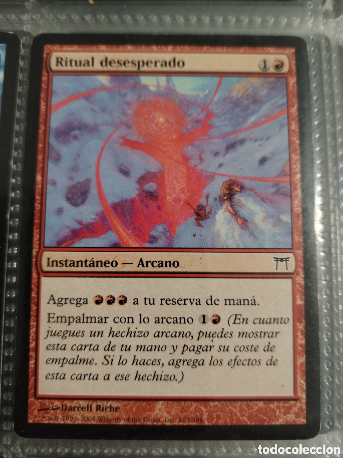 Juegos antiguos: Ritual desesperado. MAGIC THE GATHERING. MTG. - Foto 1
