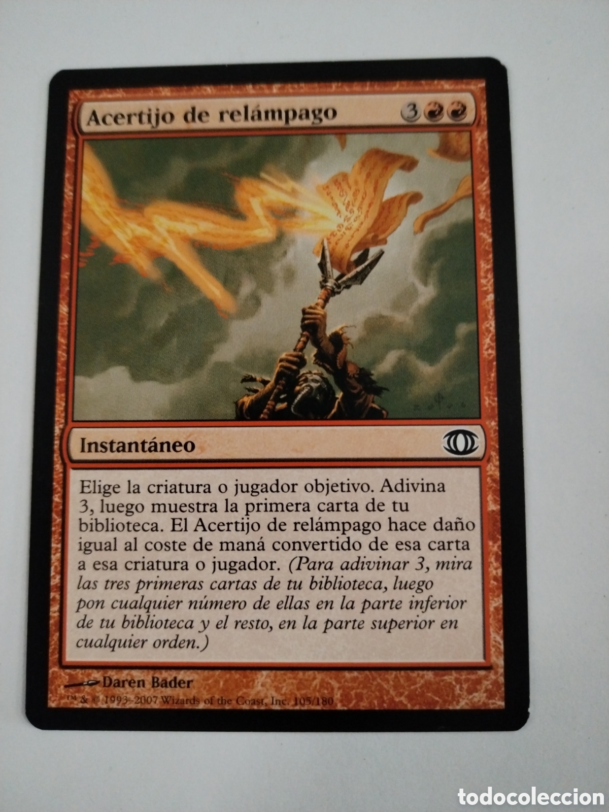 Juegos Antiguos: Acertijo de rel&aacute;mpago. MAGIC THE GATHERING. MTG.