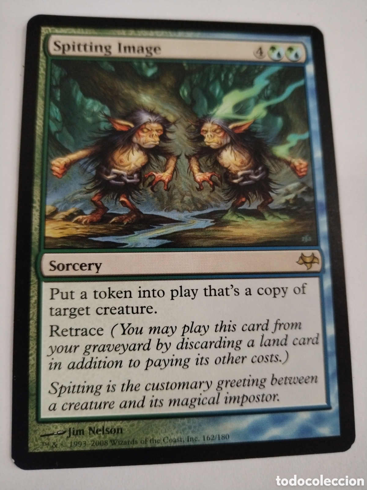 Juegos Antiguos: Imagen escupidora. MAGIC THE GATHERING. MTG.