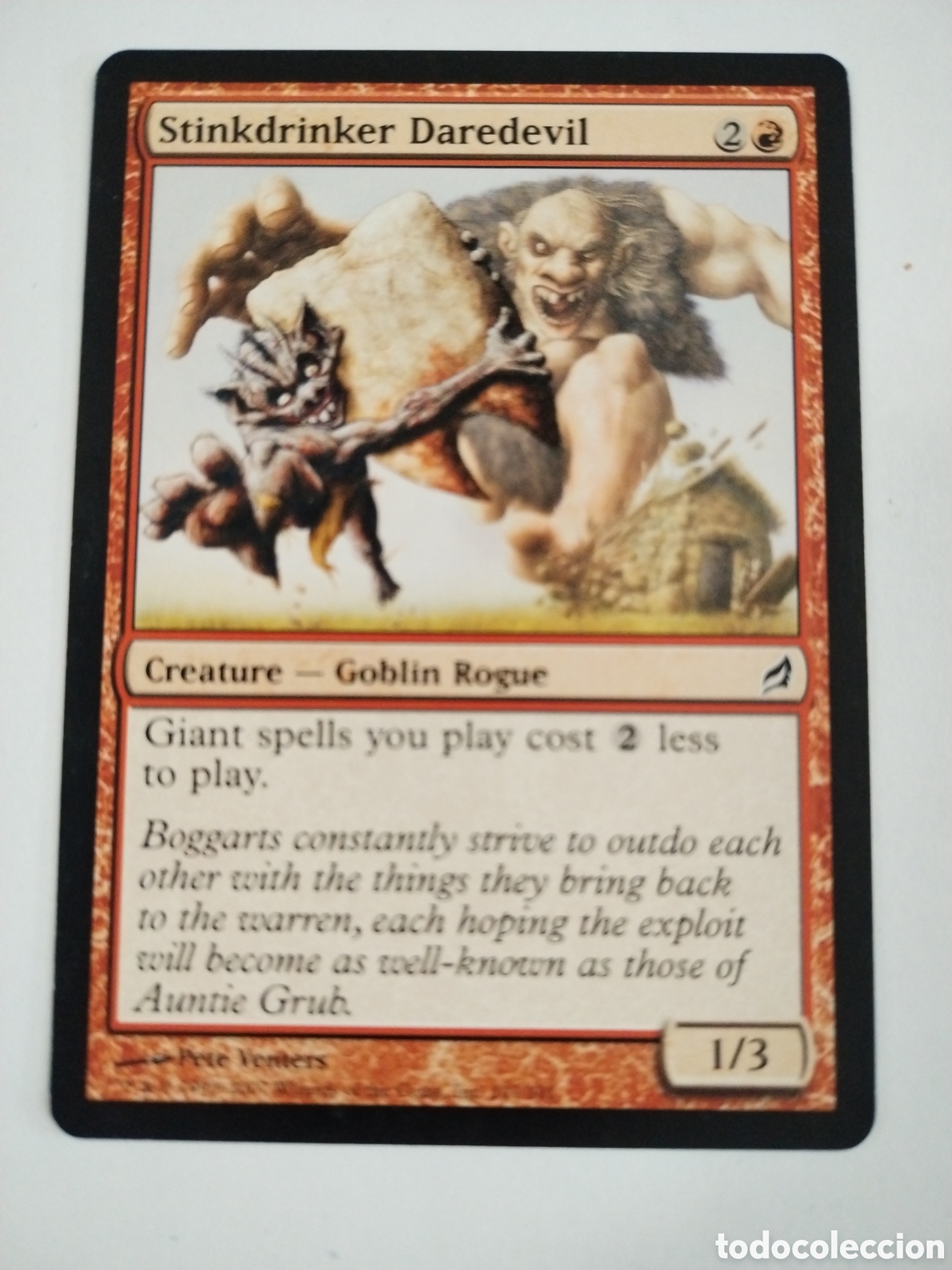 Juegos antiguos: Temerario de Bebehediondo. MAGIC THE GATHERING. MTG. - Foto 1