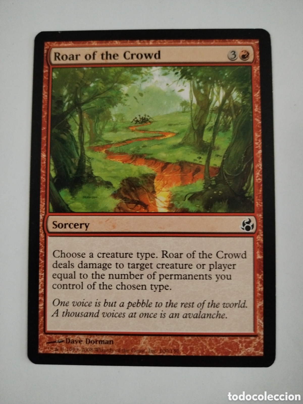 Juegos antiguos: Rugido de la multitud. MAGIC THE GATHERING. MTG. - Foto 1