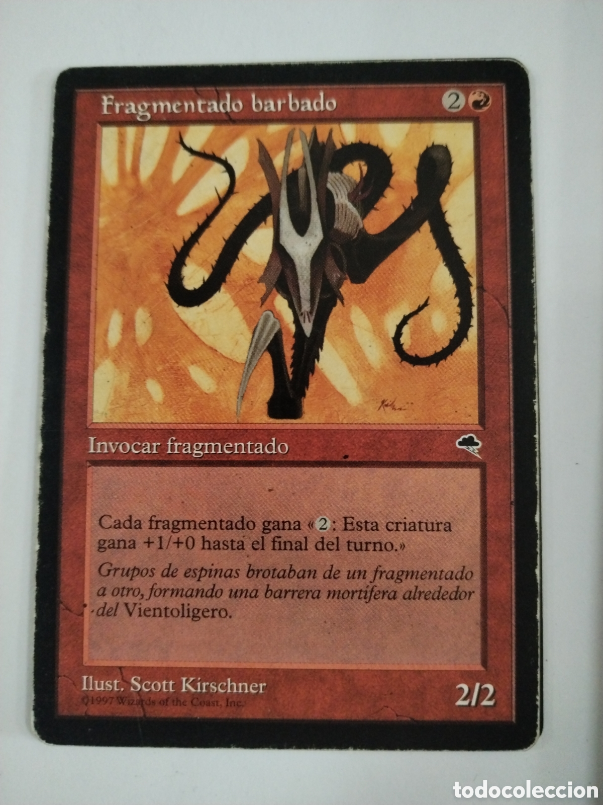 Juegos antiguos: Fragmentado barbado. MAGIC THE GATHERING. MTG. - Foto 1