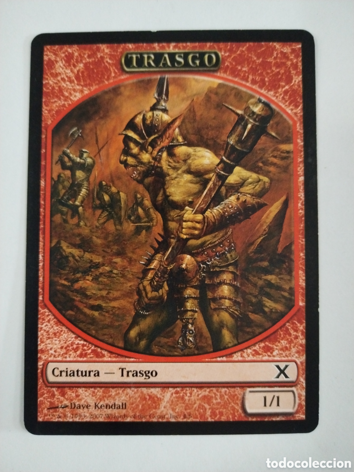 Juegos antiguos: Token Trasgo. MAGIC THE GATHERING. MTG. - Foto 1