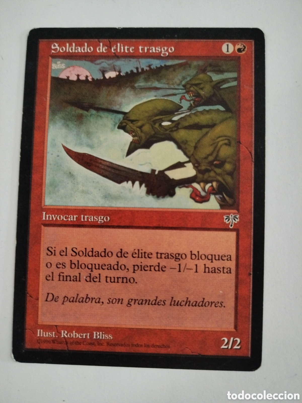 Juegos Antiguos: Soldados de &eacute;lite trasgos. MAGIC THE GATHERING. MTG.