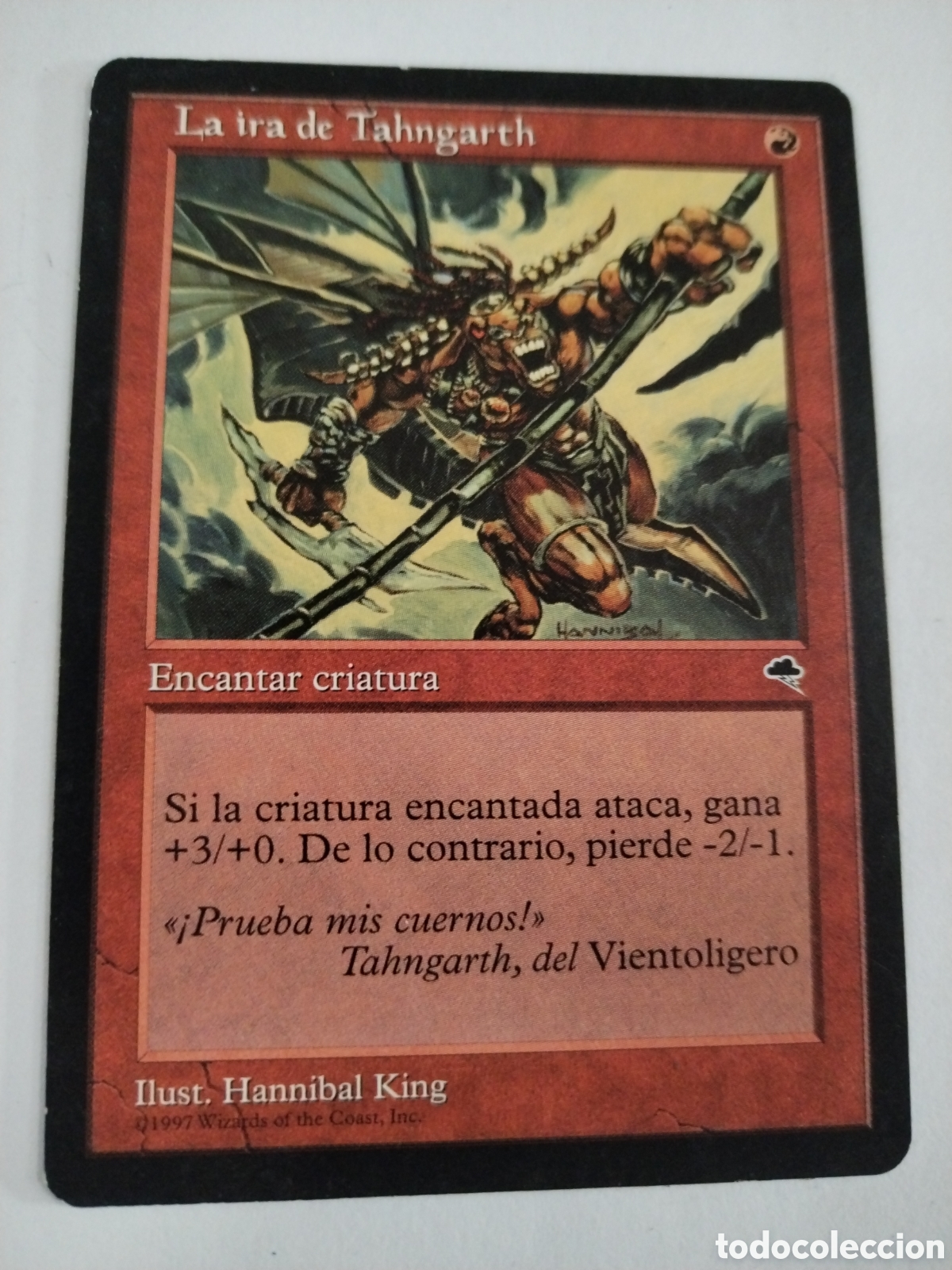 Juegos Antiguos: La ira de Tahngarth. MAGIC THE GATHERING. MTG.