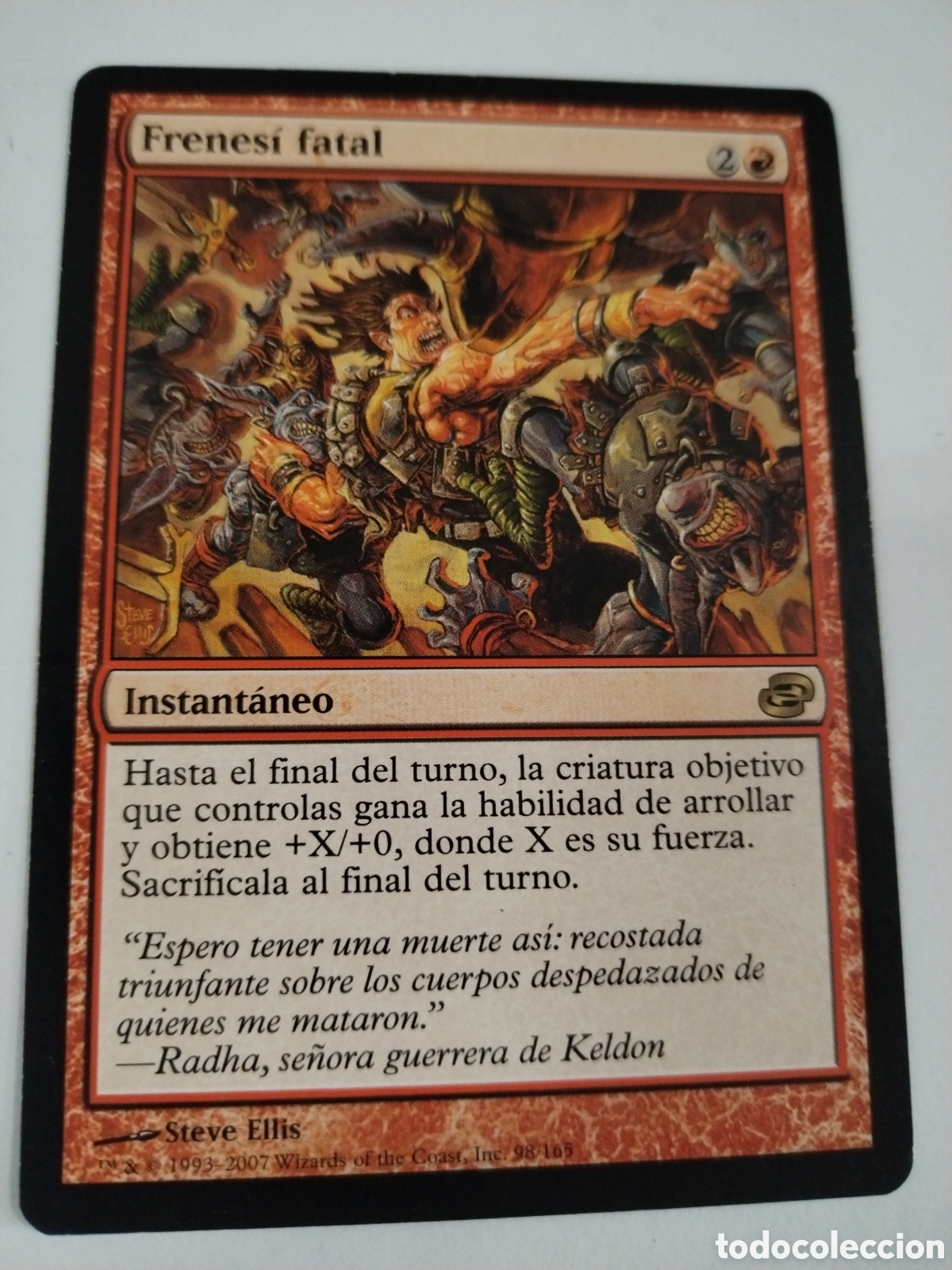 Juegos Antiguos: Frenesi fatal. MAGIC THE GATHERING. MTG.