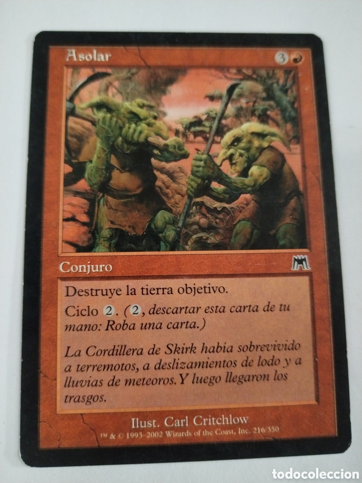 Juegos Antiguos: Asolar. MAGIC THE GATHERING. MTG.