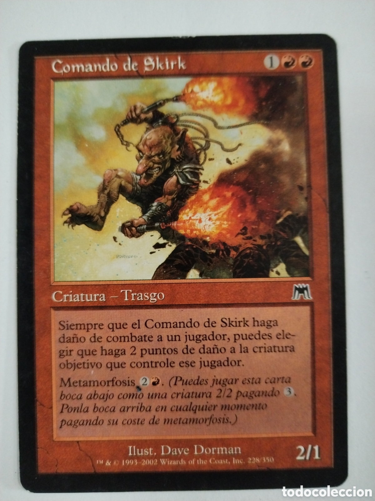 Juegos Antiguos: Comando de Skirk. MAGIC THE GATHERING. MTG.