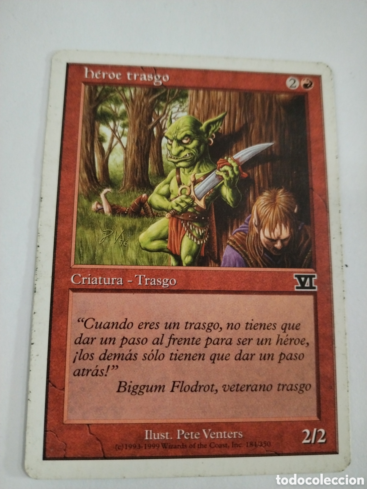 Juegos antiguos: Heroe trasgo. MAGIC THE GATHERING. MTG. - Foto 1