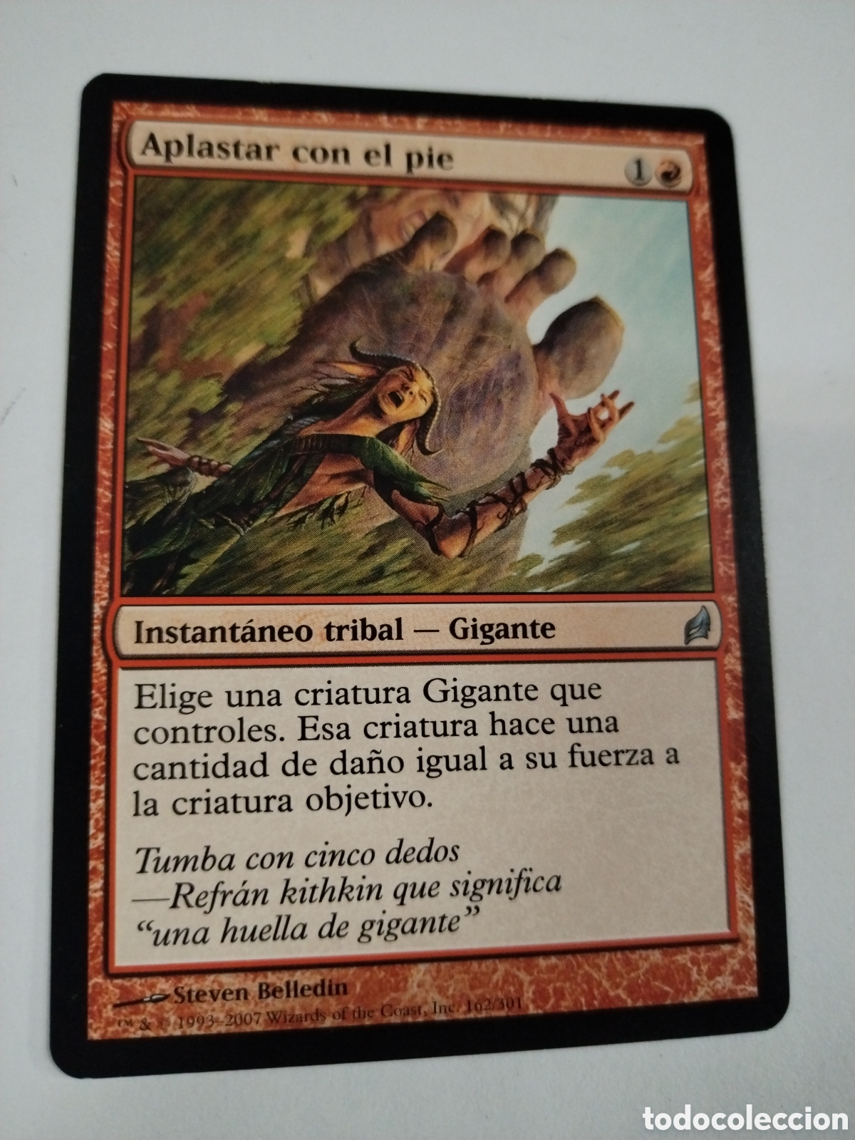 Juegos antiguos: Aplastar con el pie. MAGIC THE GATHERING. MTG. - Foto 1