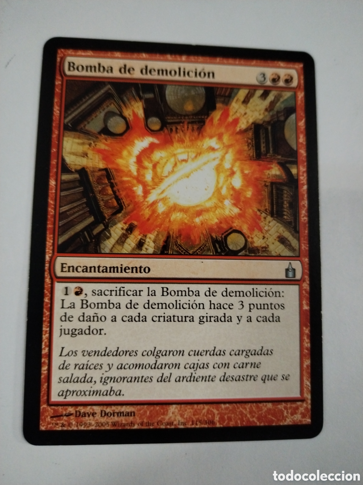 Juegos antiguos: Bomba de demolicion. MAGIC THE GATHERING. MTG. - Foto 1
