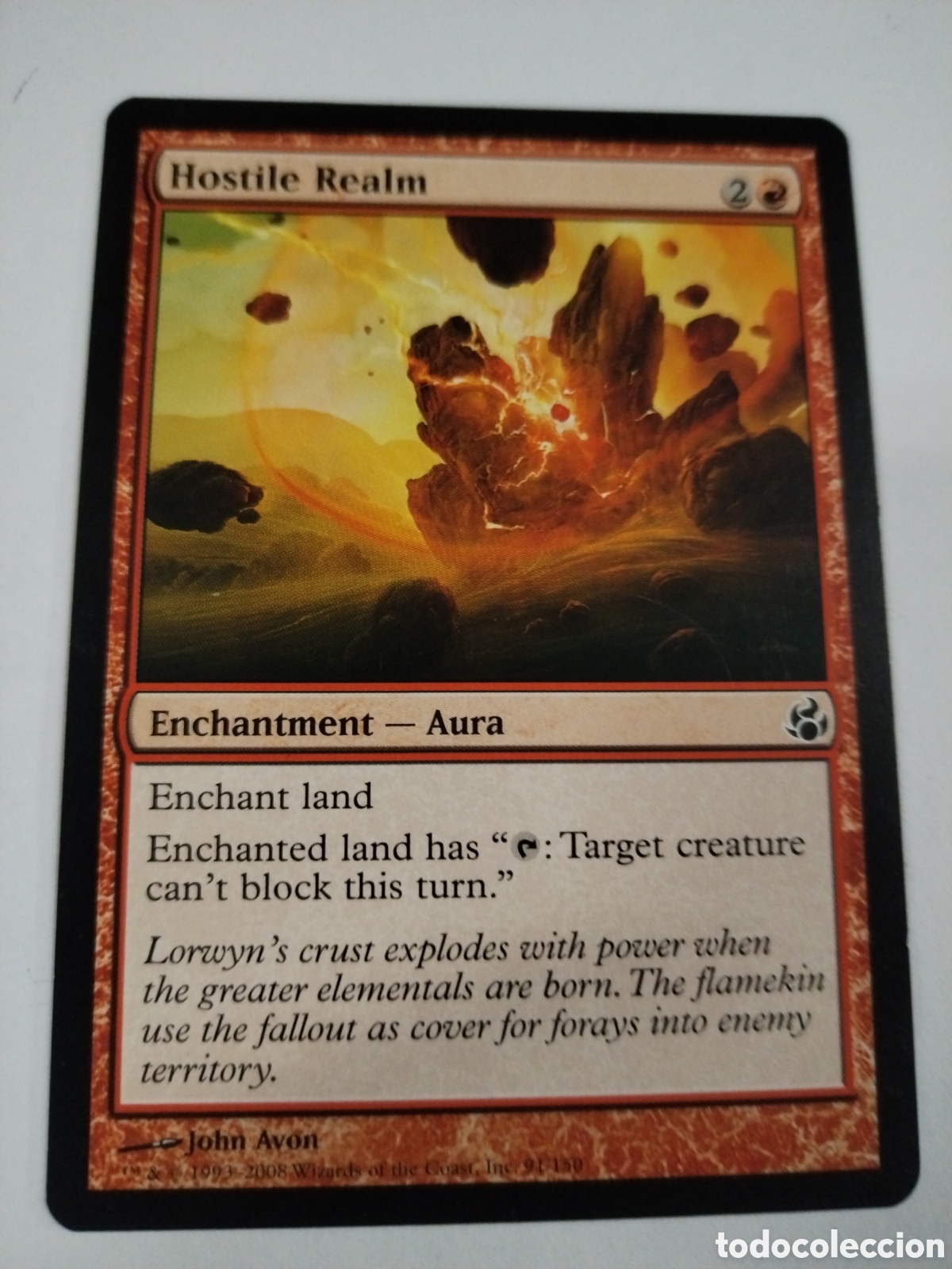 Juegos antiguos: Reino hostil. MAGIC THE GATHERING. MTG. - Foto 1
