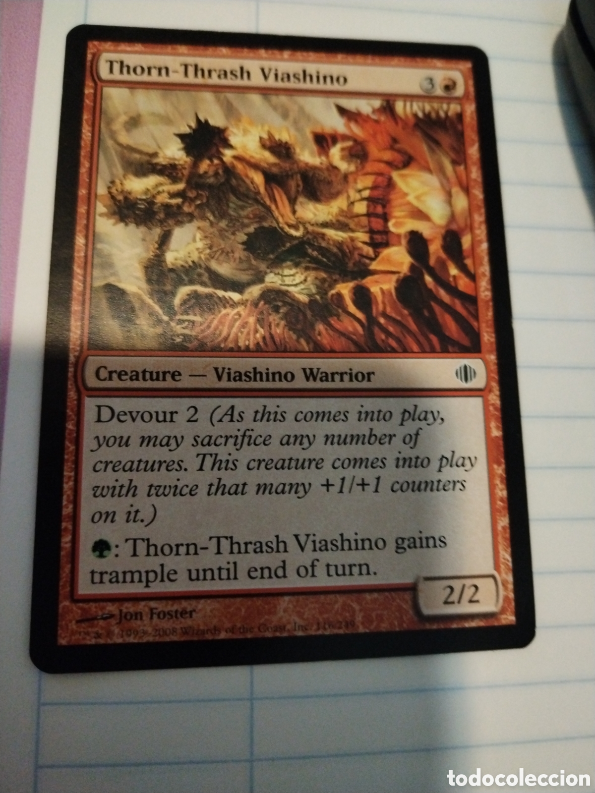 Juegos antiguos: Viashino de la azotada. MAGIC THE GATHERING. MTG. - Foto 1