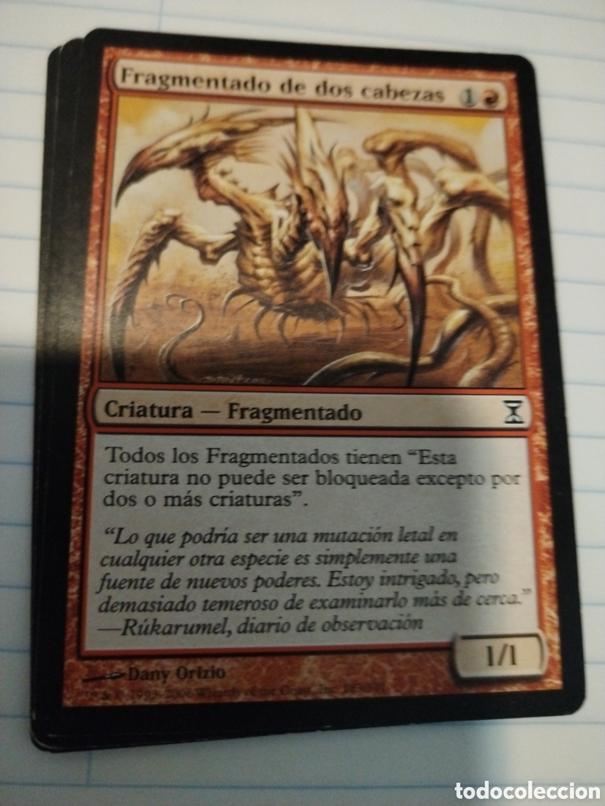 Juegos antiguos: Fragmentado de dos cabezas. MAGIC THE GATHERING. MTG. - Foto 1