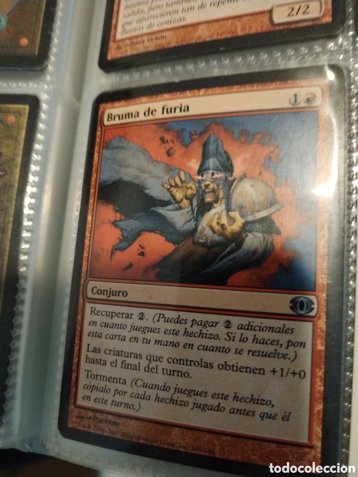 Juegos Antiguos: Bruma de furia. MAGIC THE GATHERING. MTG.